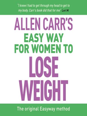 cover image of Allen Carr's Easy Way for Women to Lose Weight